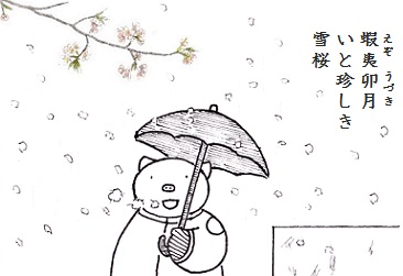 コブタさんの雪桜2.jpg